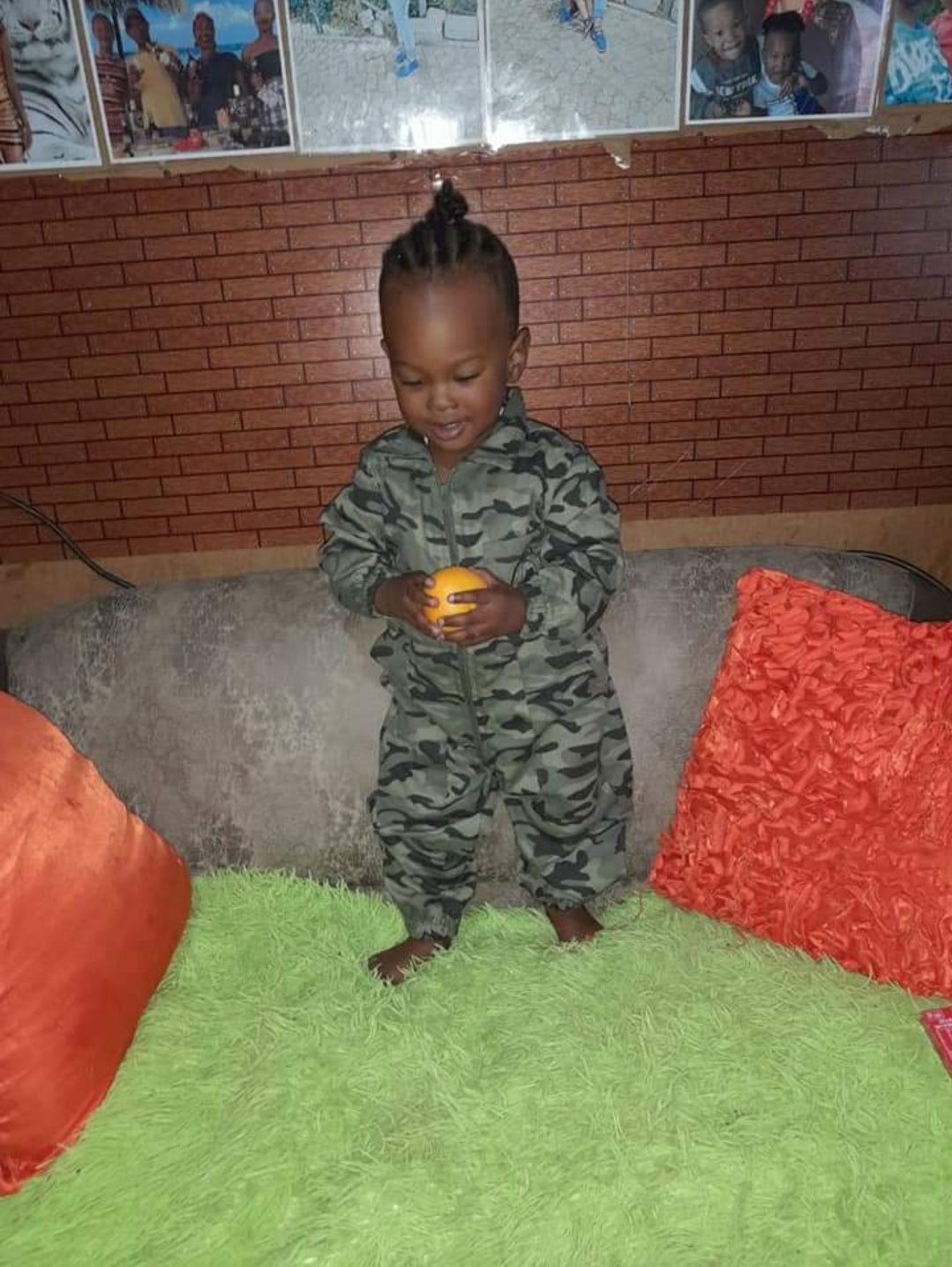 Camo overall