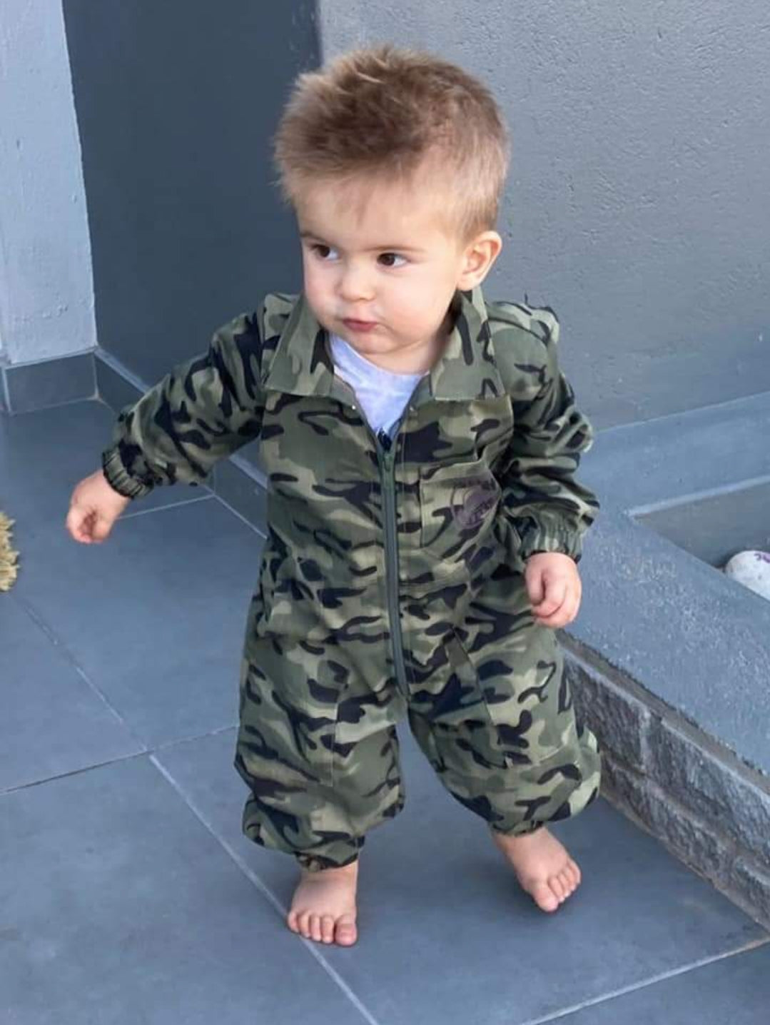 Camo overall