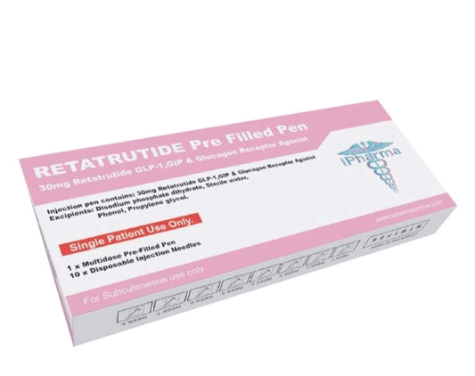 iPharma Retatrutide 30mg Pre-Filled Pen - Triple
Agonist Weight Loss