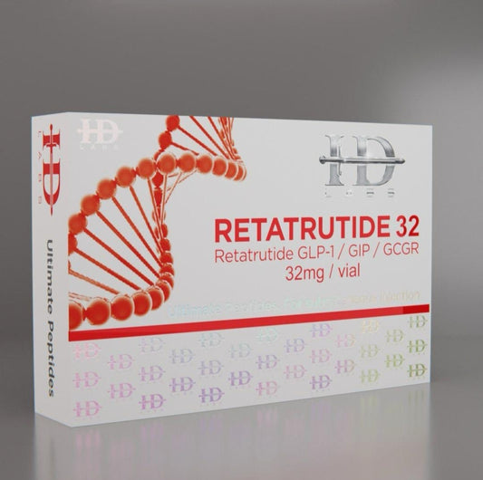 HD Labs Retatrutide 32mg Self-Mix Vial - Triple

Agonist Weight Loss Vial